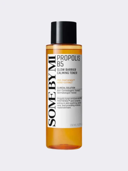 Успокаивающий тонер для сияния кожи с прополисом Some By Mi Propolis B5 Glow Barrier Calming Toner Успокаивающий тонер для сияния кожи с прополисом Some By Mi Propolis B5 Glow Barrier Calming Toner