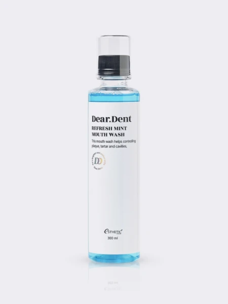 Освежающий ополаскиватель для полости рта с ментолом Esthetic House Dear.Dent Refresh Mint Mouth Wash Освежающий ополаскиватель для полости рта с ментолом Esthetic House Dear.Dent Refresh Mint Mouth Wash