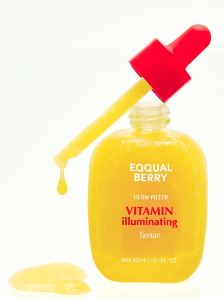 Осветляющая капсульная сыворотка с экстрактом ацеролы и ниацинамидом EQQUALBERRY Vitamin illuminating Serum