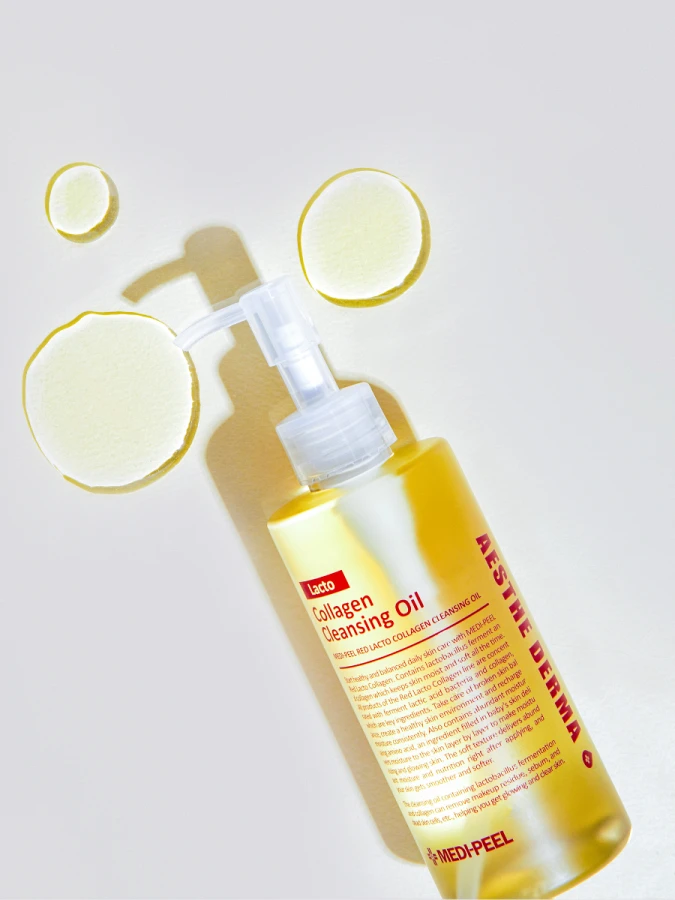 Гидрофильное масло с лактобактериями и коллагеном MEDI-PEEL Red Lacto Collagen Cleansing Oil Гидрофильное масло с лактобактериями и коллагеном MEDI-PEEL Red Lacto Collagen Cleansing Oil
