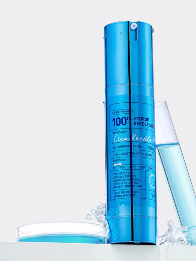 Увлажняющая сыворотка-бустер со спикулами и гиалуроновой кислотой VT Hydrop Reedle Shot 100hL