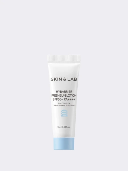 МИНИ Увлажняющий солнцезащитный крем с гиалуроновой кислотой SKIN&LAB Hybarrier Fresh Sun Lotion SFP50+ PA++++ МИНИ Увлажняющий солнцезащитный крем с гиалуроновой кислотой SKIN&LAB Hybarrier Fresh Sun Lotion SFP50+ PA++++