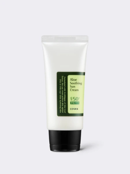 Солнцезащитный крем с соком алоэ вера COSRX Aloe Soothing Sun Cream SPF50+ PA+++ Солнцезащитный крем с соком алоэ вера COSRX Aloe Soothing Sun Cream SPF50+ PA+++