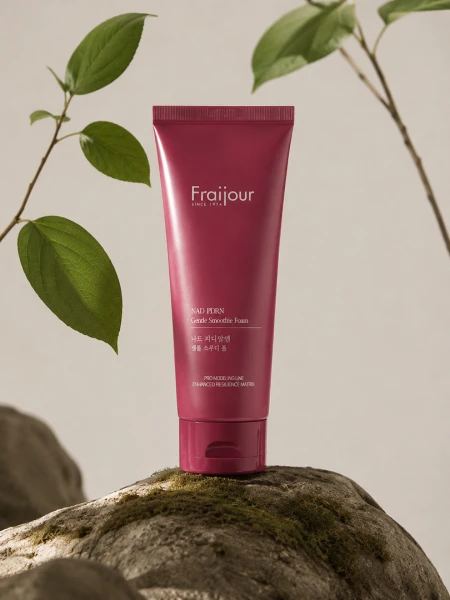 Увлажняющая пенка для умывания с ПДРН Fraijour NAD⁺ PDRN Gentle Smoothie Foam