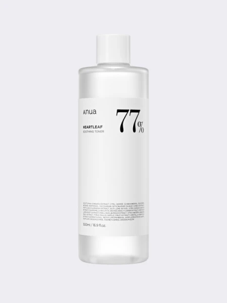 МАКСИ Успокаивающий тонер для лица с экстрактом хауттюйнии ANUA Heartleaf 77% Soothing Toner МАКСИ Успокаивающий тонер для лица с экстрактом хауттюйнии ANUA Heartleaf 77% Soothing Toner