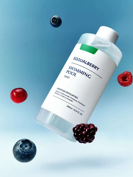 Увлажняющий тонер с комплексом ягодных экстрактов EQQUALBERRY Swimming Pool Toner