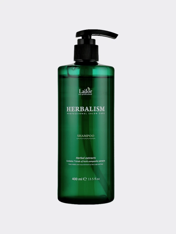 Тонизирующий шампунь с травяными экстрактами La’dor Herbalism Shampoo