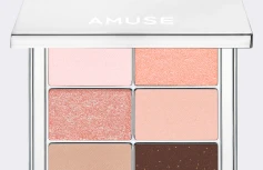 Палетка теней для век AMUSE Eye Vegan Sheer Palette 03 Sheer Peach