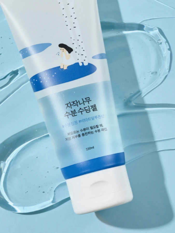 Универсальный охлаждающий гель с берёзовым соком Round Lab Birch Juice Moisturizing Soothing Gel