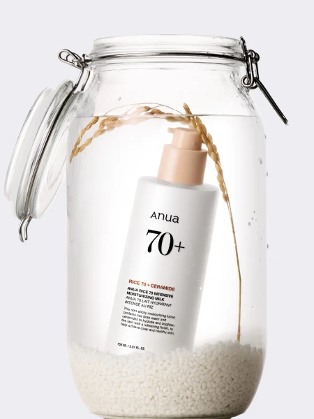 Интенсивное увлажняющее молочко-эмульсия с рисовым экстрактом и керамидами ANUA Rice 70 Intensive Moisturizing Milk