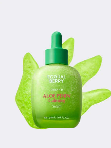 Успокаивающая сыворотка с алоэ и ПДРН EQQUALBERRY Aloe PDRN Calming Serum