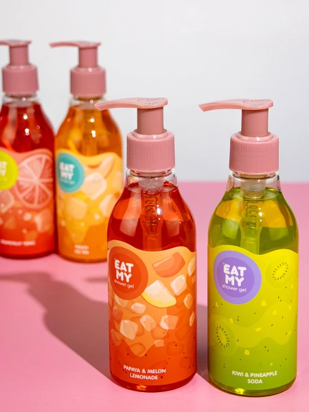 Гель для душа с ароматом содовой с киви и ананасом Eat My Shower Gel Kiwi & Pineapple Soda