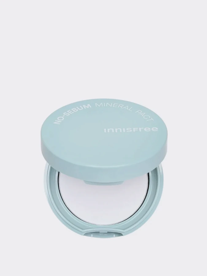 Спрессованная минеральная пудра для лица innisfree No-Sebum Mineral Pact