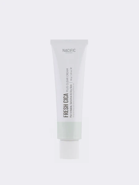 Успокаивающий крем для лица с экстрактом центеллы азиатской Nacific Fresh Cica Plus Clear Cream Успокаивающий крем для лица с экстрактом центеллы азиатской Nacific Fresh Cica Plus Clear Cream