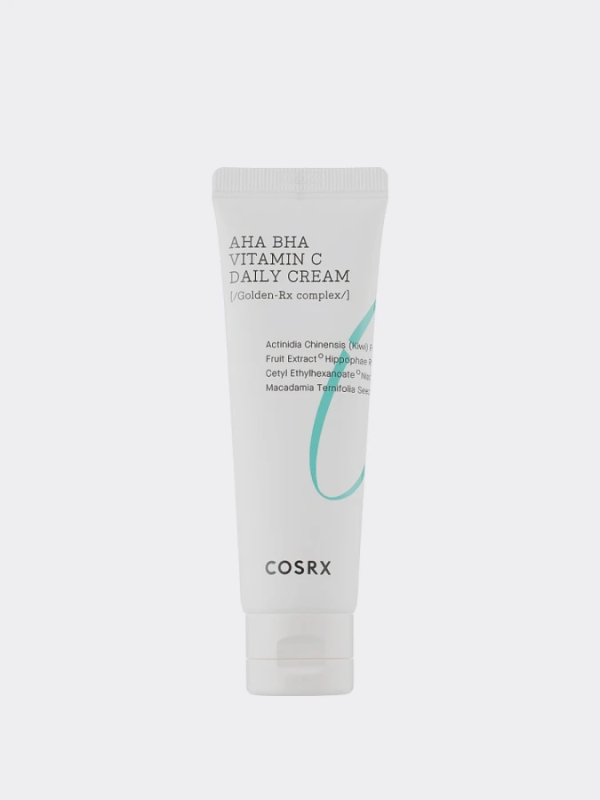 Освежающий крем для лица с кислотами и витамином С COSRX Refresh AHA BHA VITAMIN C Daily Cream