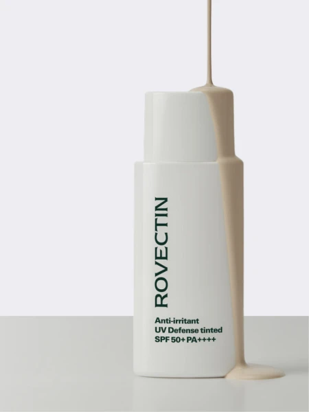 Солнцезащитный крем ROVECTIN Anti-irritant UV Defense Tinted SPF 50+ PA+++