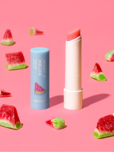 Питательный бальзам для губ с экстрактом арбуза Ma:nyo Factory What A Melon Moisture Lip Balm