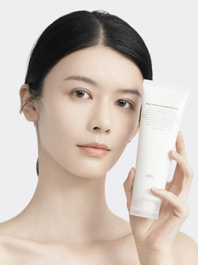 Мягкая пенка для умывания DPU Real Amino Gentle Cleanser