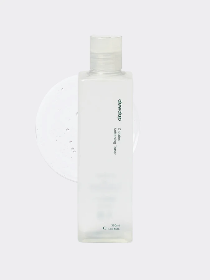 Успокаивающий тонер с экстрактом центеллы и кислотами dewdap Cicatea Softening Toner