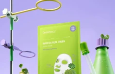 Тканевая маска для сужения пор Centellian24 Madeca Real Green Pore Mask
