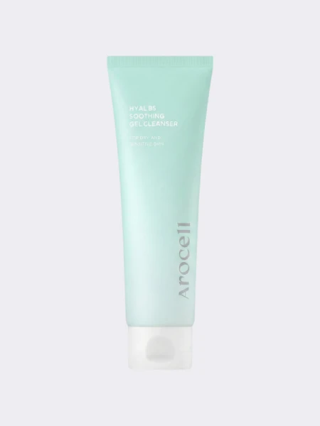 Успокаивающий гель для умывания с пантенолом Arocell Hyal B5 Soothing Gel Cleanser