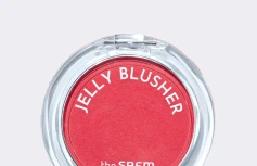 Мягкие румяна с сияющим финишем в ярком розовом оттенке The Saem Jelly Blusher PK02 Scarlet Pink