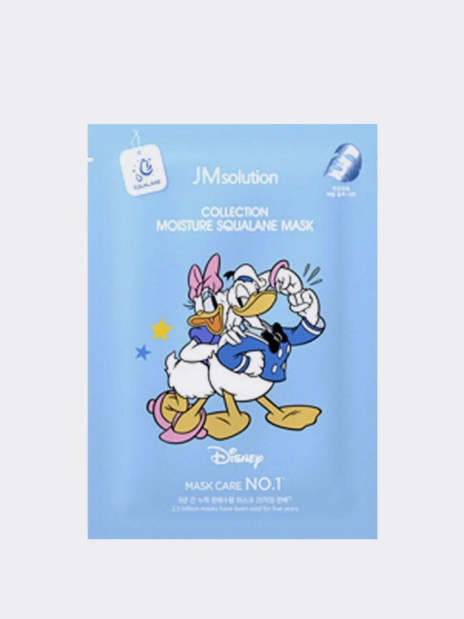 Восстанавливающая тканевая маска со скваланом JMSolution Disney Collection Moisture Squalane Mask
