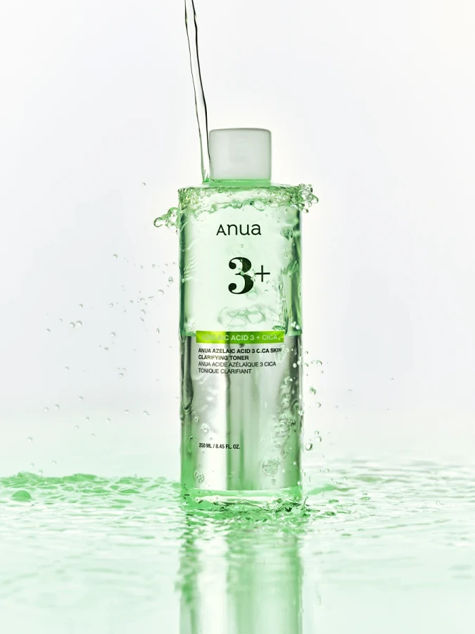 Успокаивающий тонер с азелаиновой кислотой ANUA Azelaic 3 Cica Skin Clarifying Toner