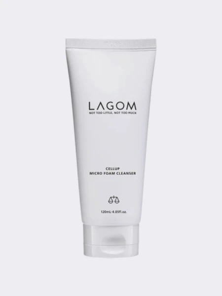 Очищающая пенка для умывания с растительными экстрактами LAGOM Cellup Micro Foam Cleanser Очищающая пенка для умывания с растительными экстрактами LAGOM Cellup Micro Foam Cleanser