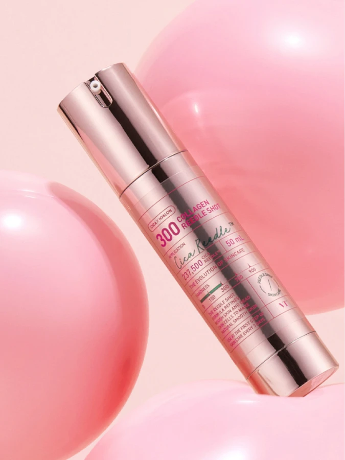 Усиленная укрепляющая сыворотка-бустер со спикулами и коллагеном VT Collagen Reedle Shot 300