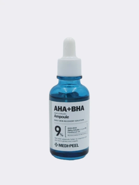 Отшелушивающая ампульная сыворотка с арбутином и кислотами MEDI-PEEL AHA BHA Alpha Arbutin Ampoule Отшелушивающая ампульная сыворотка с арбутином и кислотами MEDI-PEEL AHA BHA Alpha Arbutin Ampoule