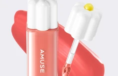 Глянцевый пигмент для губ AMUSE Dew Tint 06 Fig Dew