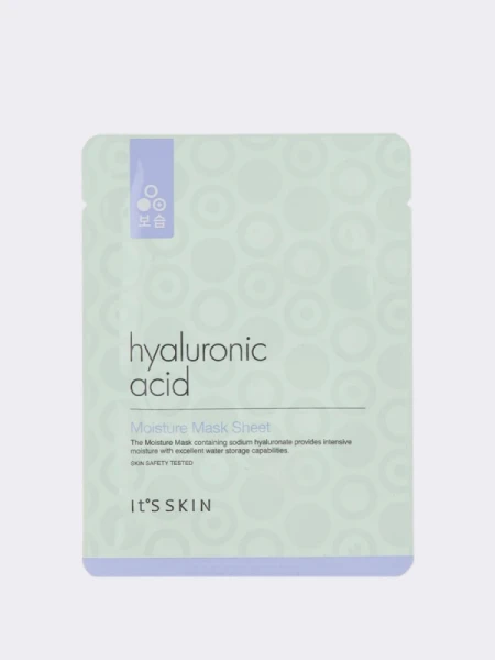 Увлажняющая тканевая маска с гиалуроновой кислотой It's Skin Hyaluronic Acid Moisture Mask Sheet Увлажняющая тканевая маска с гиалуроновой кислотой It's Skin Hyaluronic Acid Moisture Mask Sheet
