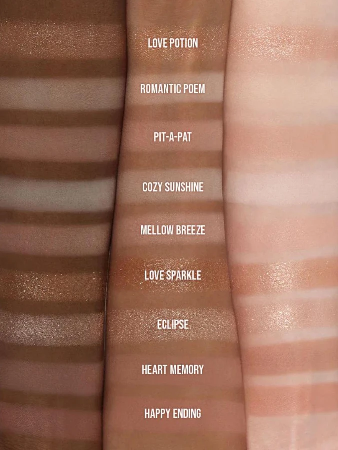 Палетка теней для век Dasique Shadow Palette #03 Nude Potion