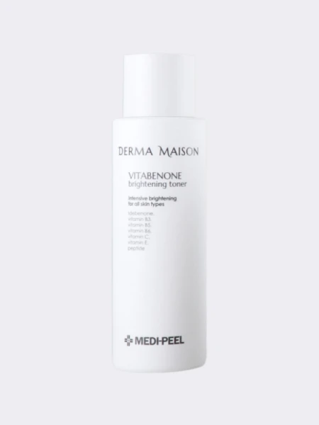 Витаминный тонер выравнивающий тон кожи MEDI-PEEL Derma Maison Vitabenone Brightening Toner Витаминный тонер выравнивающий тон кожи MEDI-PEEL Derma Maison Vitabenone Brightening Toner