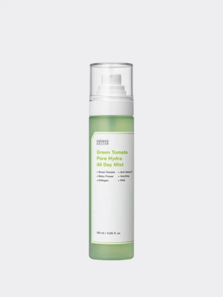 Увлажняющий спрей для лица с экстрактом зелёного томата Sungboon Editor Green Tomato Pore Hydra All Day Mist