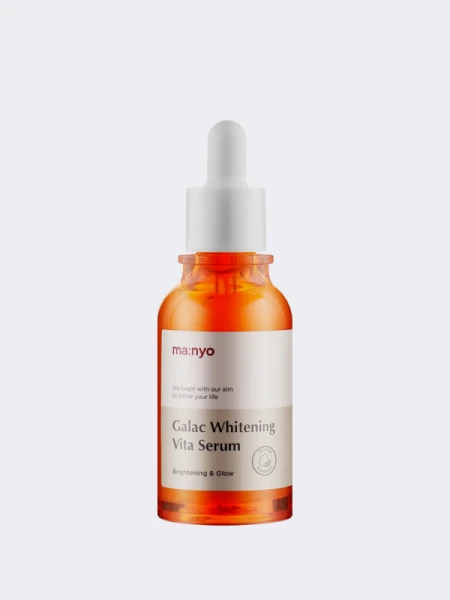 Мультивитаминная сыворотка для ровного тона кожи Ma:nyo Factory Galac Whitening Vita Serum Мультивитаминная сыворотка для ровного тона кожи Ma:nyo Factory Galac Whitening Vita Serum