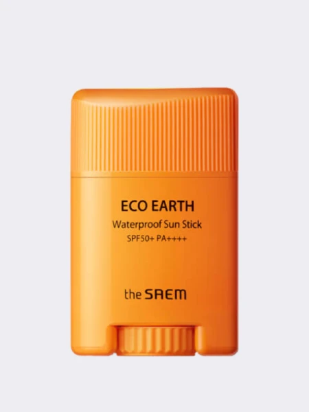 Водостойкий солнцезащитный стик The Saem Eco Earth Waterproof Sun Stick SPF 50+ PA++++