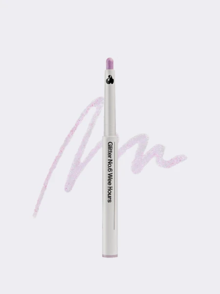 Сияющие тени для век в карандаше в фиолетовом оттенке UNLEASHIA Pretty Easy Glitter Stick N°6 Wee Hours Сияющие тени для век в карандаше в фиолетовом оттенке UNLEASHIA Pretty Easy Glitter Stick N°6 Wee Hours