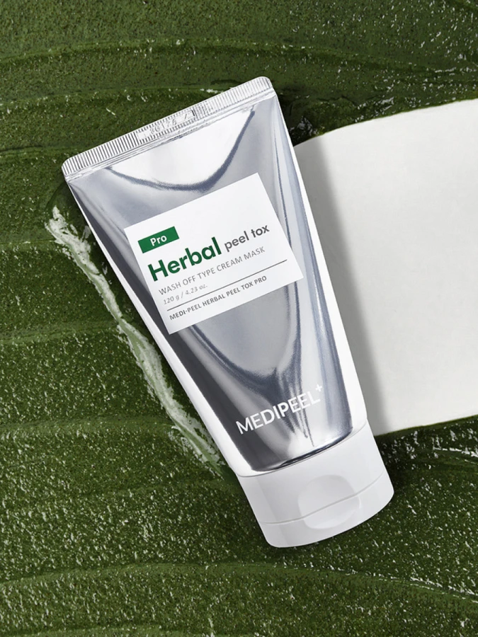 Обновлённая отшелушивающая смываемая маска для лица MEDI-PEEL Herbal Peel Tox PRO