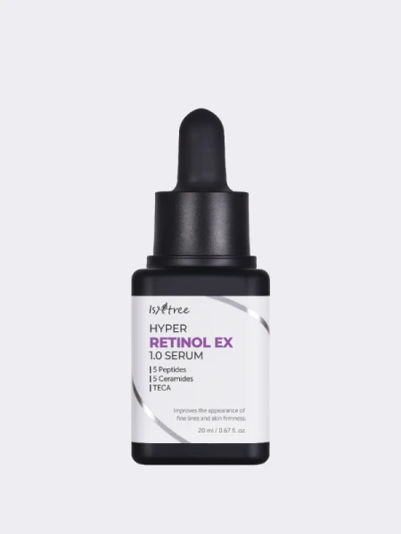 Обновляющая сыворотка для лица с ретинолом и бакучиолом IsNtree Hyper Retinol EX 1.0 Serum Обновляющая сыворотка для лица с ретинолом и бакучиолом IsNtree Hyper Retinol EX 1.0 Serum