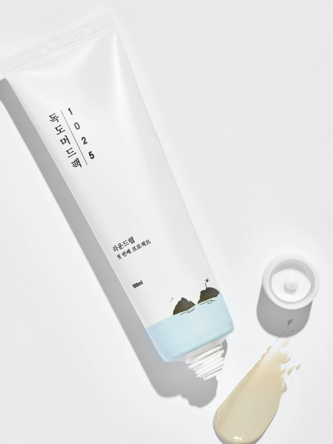 Очищающая глиняная маска с морской водой Round Lab 1025 Dokdo Mud Pack