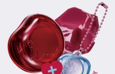 Набор: Оттеночное желе для губ и щёк + брелок fwee Lip&Cheek Glowy Jelly Pot JR03 Cherryppo Keyring Set