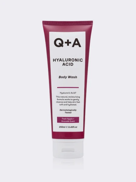 Увлажняющий гель для душа с гиалуроновой кислотой Q+A Hyaluronic Acid Body Wash Увлажняющий гель для душа с гиалуроновой кислотой Q+A Hyaluronic Acid Body Wash