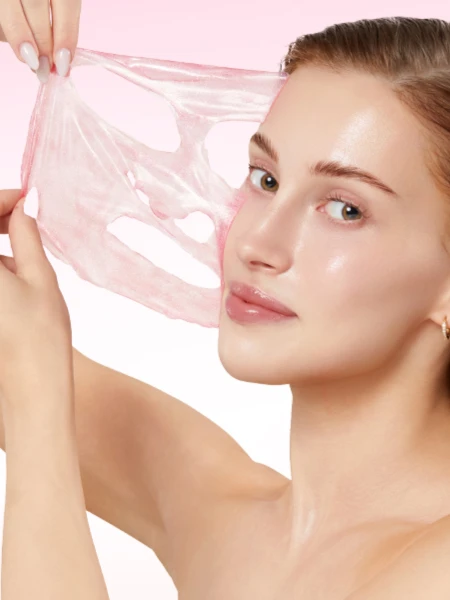 Тонизирующая ночная маска-плёнка с ПДРН и кофеином Medicube PDRN Pink Caffeine Night Wrapping Mask