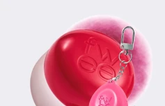 Набор: оттеночное суфле + брелок fwee Lip&Cheek Blurry Pudding Pot Keyring Set RD05 Greedy