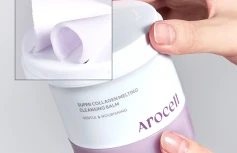 Глубокоочищающий гидрофильный бальзам-точилка с коллагеном Arocell Super Collagen Melting Cleansing Balm