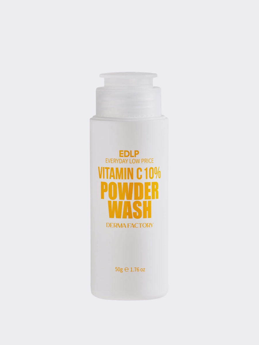 Derma Factory Vitamin C 10 Powder Wash Hey Babes Cosmetics