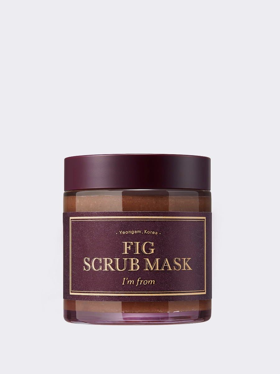 I'M from Fig Scrub Mask (120ml). I'M from Fig Scrub Mask очищающая маска- скраб с инжиром. Корейская маска с инжиром. Скраб маска Cleansing Mask. Маска i mask