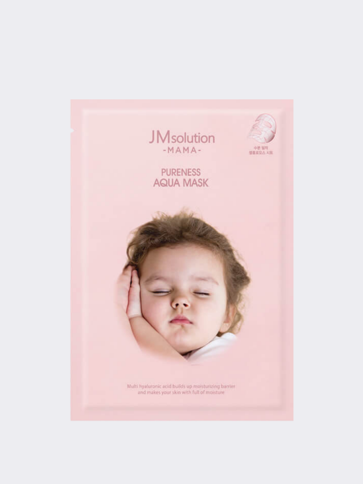 Тканевая маска для увлажнения кожи лица JMsolution MAMA Pureness Aqua ...